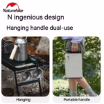 Camping Barbecue Grill Carbon Furnace Outdoor Picnic Portable Ultralight BBQ Stove Travel Cook Box Grill With Bag - Image 2
