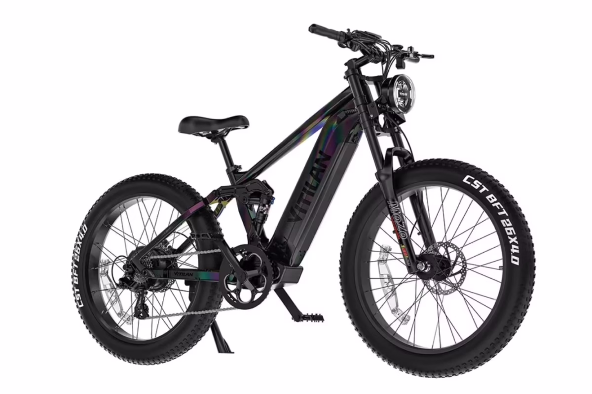Hot-selling T7 1200W Bafang Motor 48V20Ah Samsung Battery 26'' x 4'' Fat tire full suspension electric mountain electric bicycle - Image 3