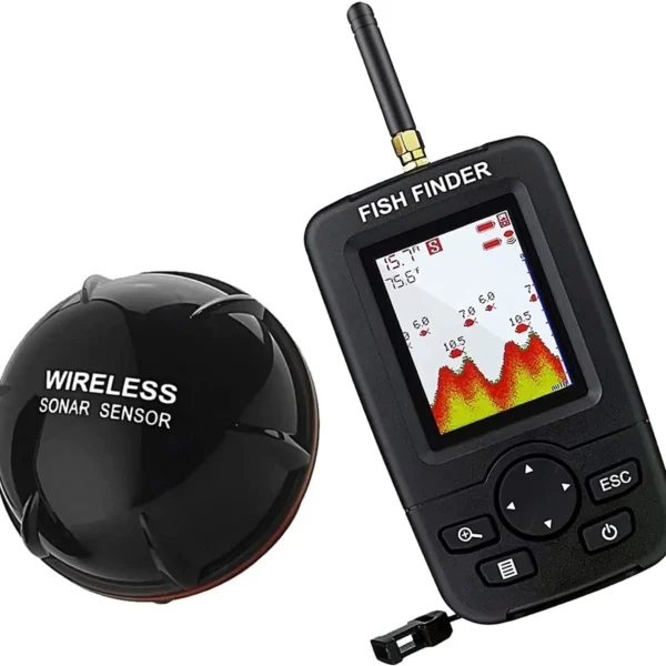 Portable Wireless Sonar Fish Finder - Catch More Fish Effortlessly