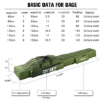 JOSBY Waterproof Fishing Rod Bag: Portable & Stylish Carrier - Image 6