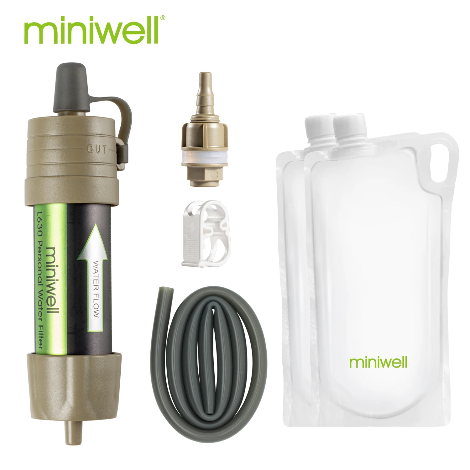 Miniwell Portable Water Filter: Adventure-Ready Hydration Solution