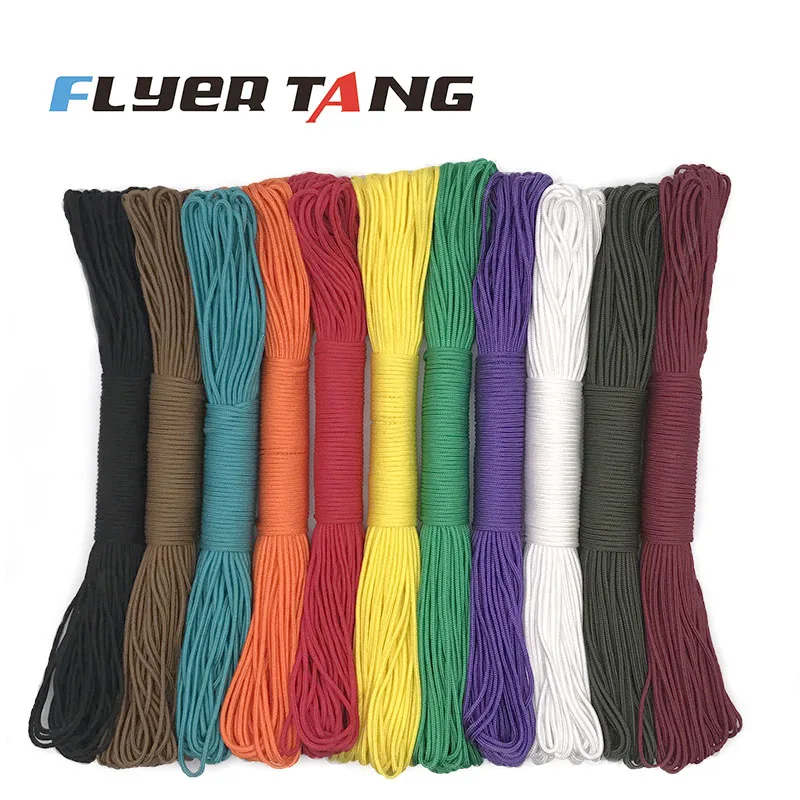 Vibrant 100 M 2 mm Paracord for Camping, Climbing & Crafting