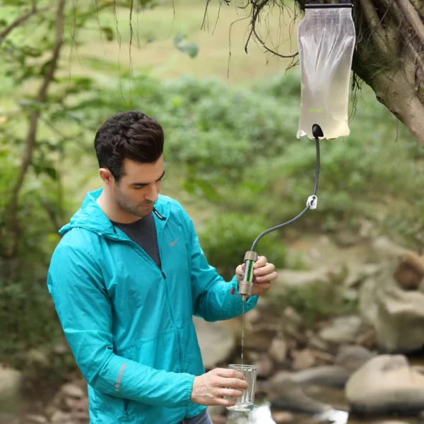 Miniwell Portable Gravity Water Filter: Adventure-Ready Hydration