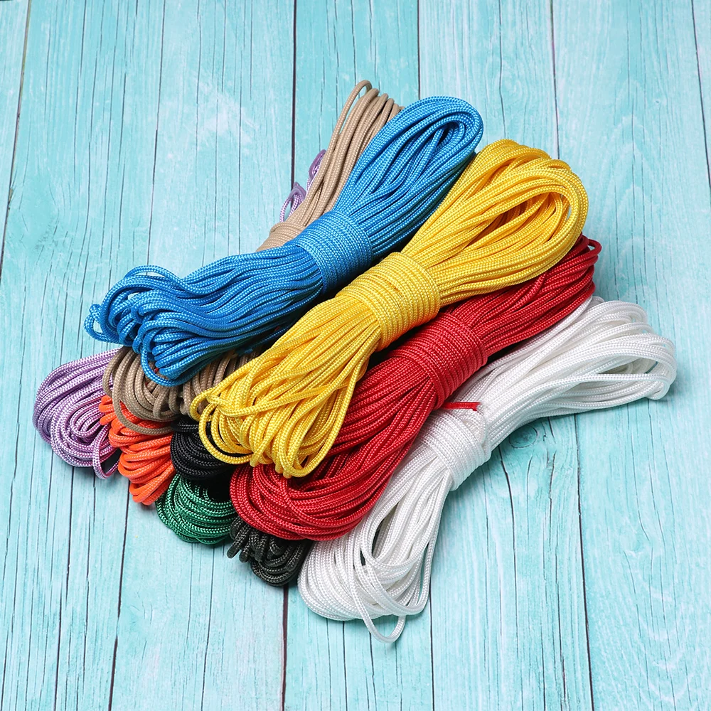 Adventure-Ready 3 mm Paracord 550 Rope in 10 Bold Colors