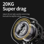 LINNHUE 20 KG Big Spinning Reel for Ultimate Fishing Thrills - Image 3