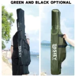Durable Foldable Fishing Rod Bag - Lightweight Oxford Cloth Gear - Image 4