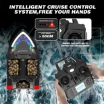 Innovative RC Fishing Bait Boat with GPS & Night Vision - Image 4