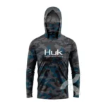 Ultimate HUK Fishing Shirt: UPF 50+ Hooded Sun Protection - Image 4