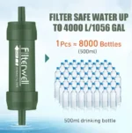 Portable Carbon Fiber Water Filter for Outdoor Adventures - Image 4