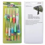 Vibrant 10-Pack Fir Fishing Floats for Carp Success - Image 6