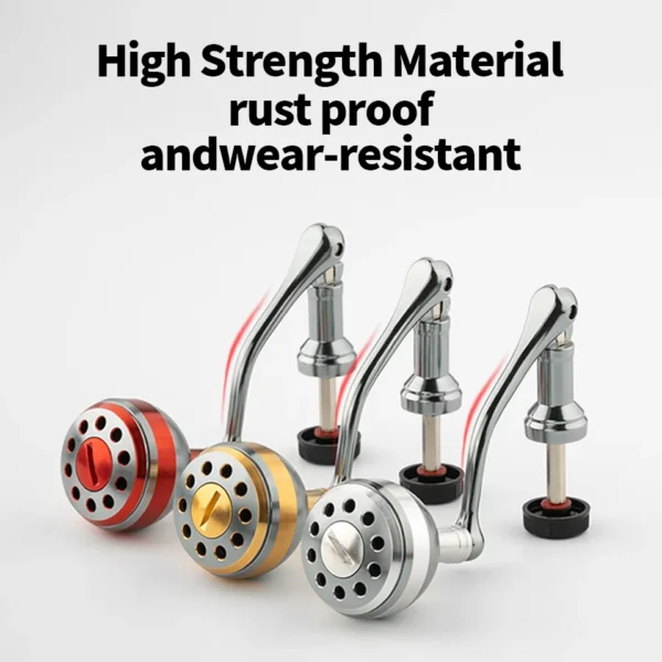 CHILENT Spinning Reel Handle - Vibrant, Durable & Foldable