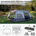 Cape8.3 Quick-Open Tent for 6-8 - Waterproof & Windproof Adventure