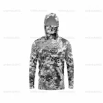 Ultimate UPF 50 Fishing Shirt with Hood & Face Mask Gear - Image 3