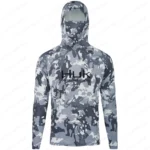 HUK Camouflage Hooded Fishing Shirt - UPF 50+ Protection - Image 4