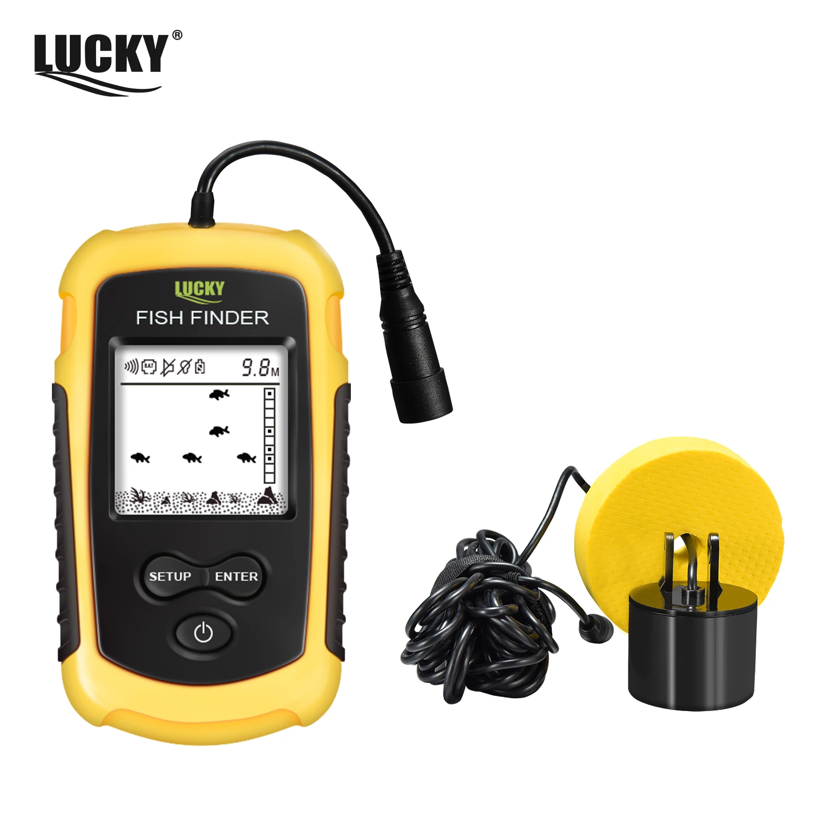 LUCKY FF1108-1 Fish Finder: Elevate Your Ice Fishing Game