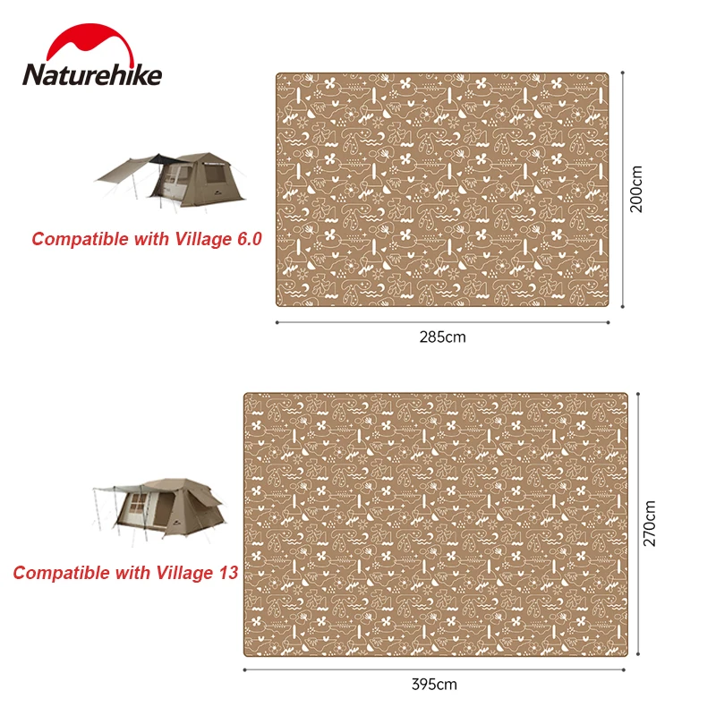 kf-S0ff82c1e722f49b5bcaf0f12d157fa21V Oversized Waterproof Picnic Mat for 5-8 People - Naturehike - Image 1