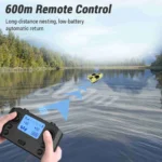 YOSOO Remote-Controlled Bait Boat with LED & 2 KG Capacity - Image 2
