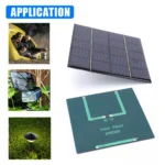 Portable Solar Panel Charger: Weatherproof 3 W for Outdoor Power - Image 3