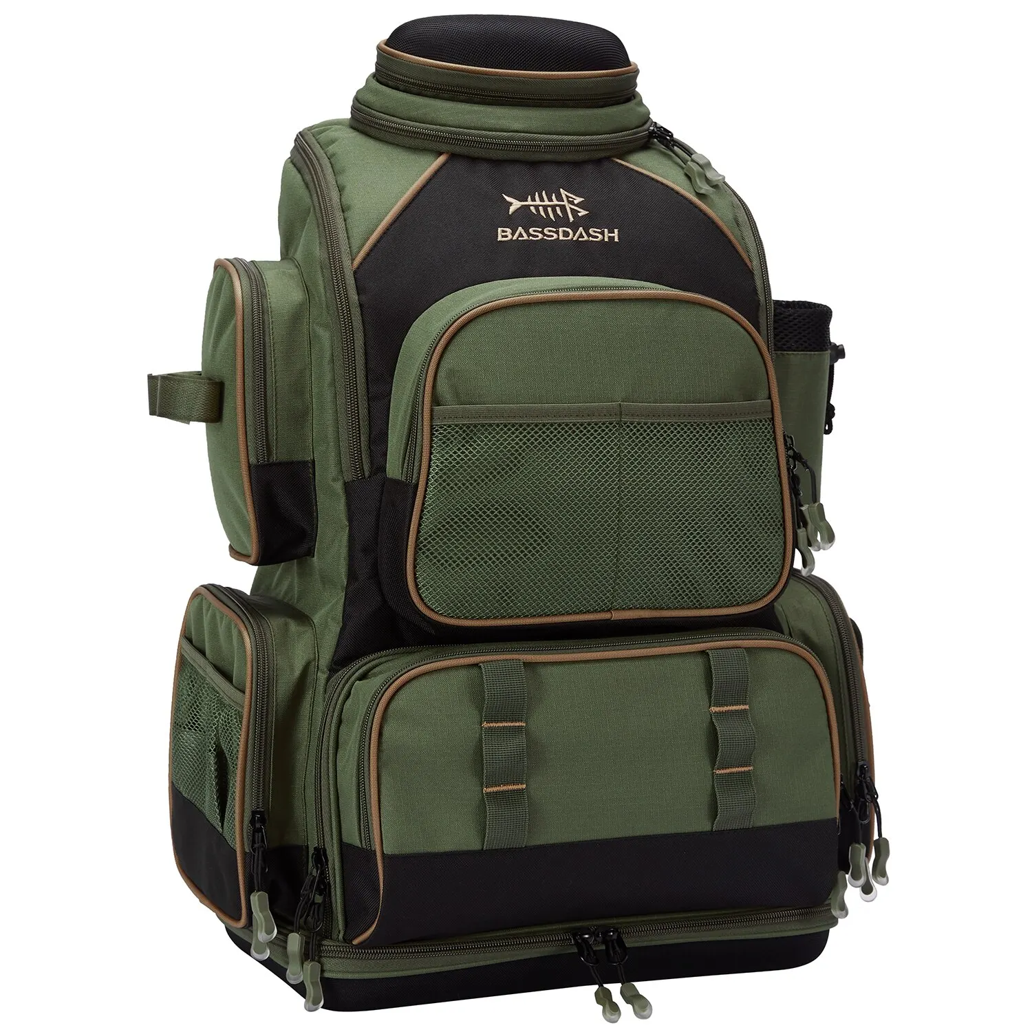 Bassdash Tactical Fishing Backpack: Lightweight & Weatherproof Gear