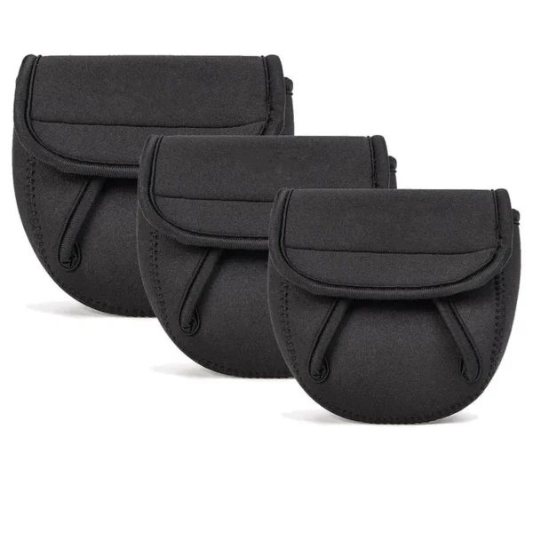 Waterproof Neoprene Fishing Reel Cover - S/M/L Sizes Available