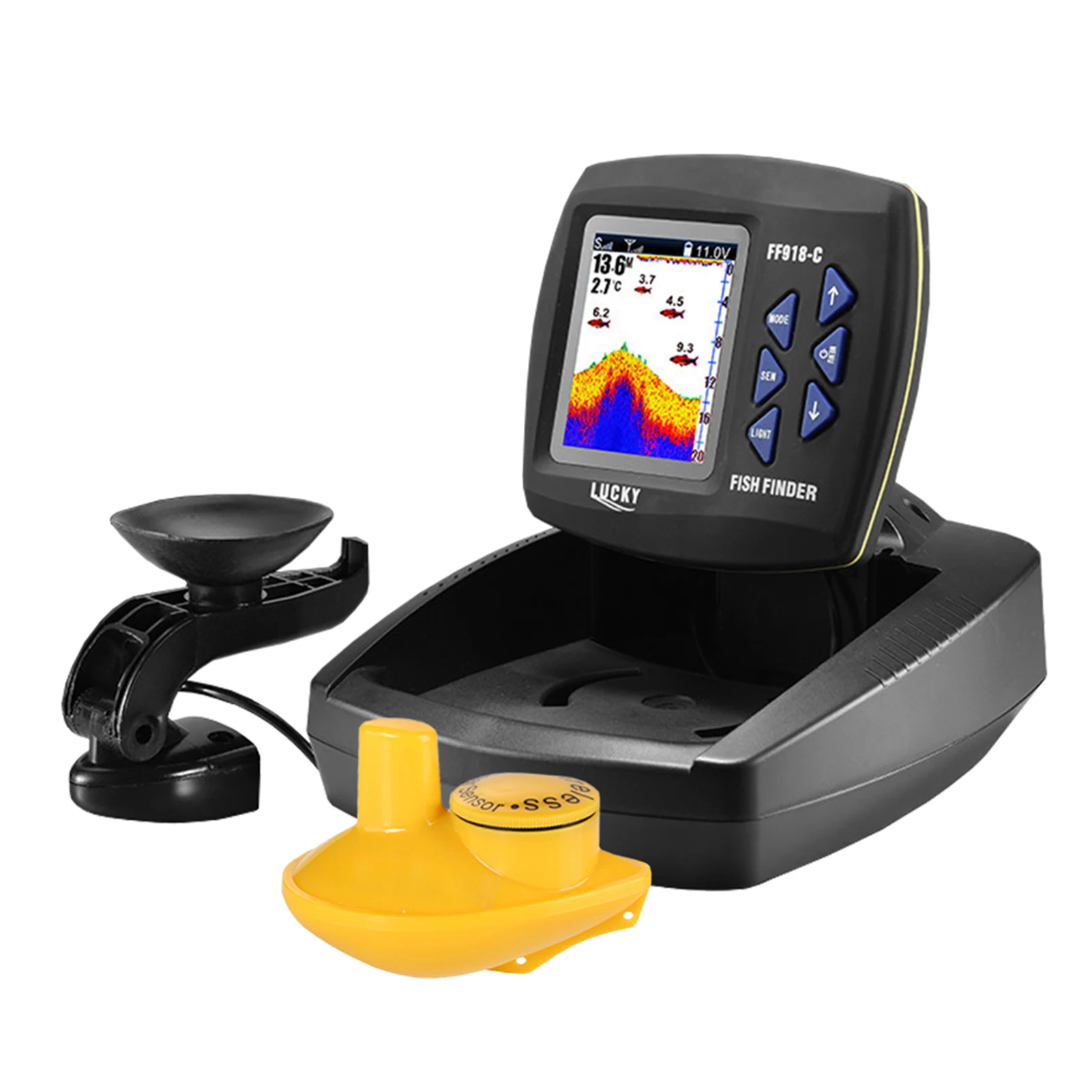 Revolutionary 300 M FF918 Fish Finder: Depths to 540 ft!
