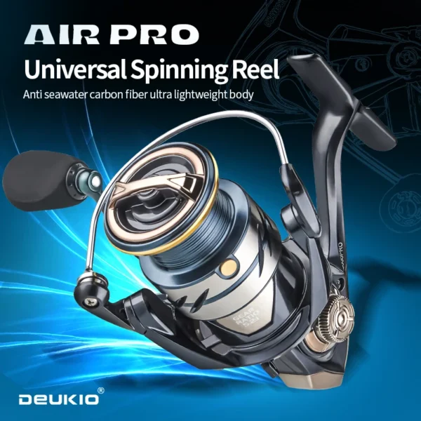 DEUKIO Luya Ultralight Spinning Reel - Waterproof Fishing Mastery