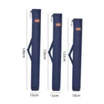 Portable Fishing Rod Bag - Durable Canvas, Large Capacity, Stylish