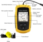 Portable 100 M Sonar Fish Finder with Alarm & Wide Coverage - Image 6