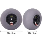 Beach Balloon Wheels for Kayaks & Canoes - Easy Glide Tires - Image 6