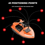 MBLN 40 GPS RC Bait Boat - Night Fishing, 2 KG Load, 500 m Range - Image 5