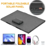 45W Foldable Solar Panel Folding Solar Charger Waterproof Outdoor Portable Folding Solar Panel Charger with USB Type C DC