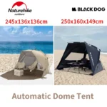 -BLACKDOG Beach Automatic Tent Lightweight Outdoor Travel Family Camping Tent Waterproof Sunscreen Awning Quick Open - Image 2