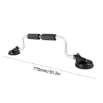 Suction Cup Kayak Roller for Easy Solo Loading - Black - Image 6