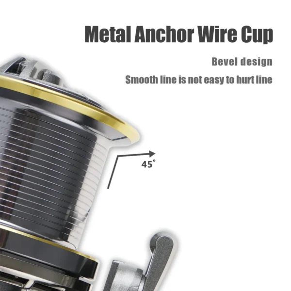 Huidiao 25 KG Stainless Steel Fishing Reel for Big Catches