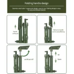 Adventure-Ready Filterwell Mini Hand Pump Water Purifier - Image 5