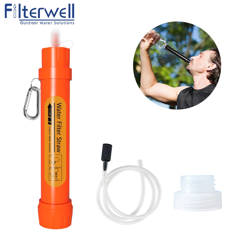 Filterwell Tourist Water Filter Straw: Pure Hydration Anywhere