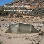 Opalus UL Tent Lightweight Outdoor Hiking Camping Glamping Large Space Tunnel Tent for 2-3 Person 4 Season Travel - Image 5