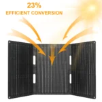 45W Foldable Solar Panel Folding Solar Charger Waterproof Outdoor Portable Folding Solar Panel Charger with USB Type C DC - Image 2