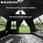 BLACKDOG Quick-Set Automatic Tent: Waterproof & UV-Resistant Adventure Shelter - Image 5