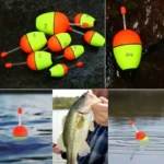 Glow-in-the-Dark EVA Fishing Floats - 5 Pcs Night Bobbers - Image 2
