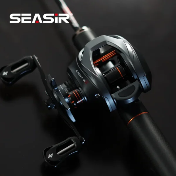 SEASIR Cast-X2 High-Speed Baitcasting Reel for Epic Fishing
