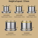 LINNHUE 20 KG Big Spinning Reel for Ultimate Fishing Thrills - Image 6