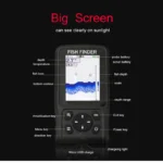 Vibrant 200 m Wireless Fish Finder with Rechargeable Power - Image 3
