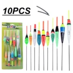Vibrant 10-Pack Fir Fishing Floats for Carp Success