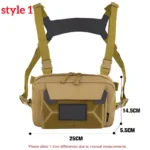 SCIONE Camo Fishing Vest Bag - Ultimate Outdoor Utility Pack - Image 6