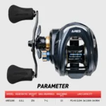 Conquer Freshwater & Saltwater with JOHNCOO Baitcasting Reel - Image 2