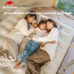 PVC Inflatable Mattress Outdoor Air Bed King Size Sleeping Pad Height 25cm Camping With Built In Pump Bearing 450kg - Image 6
