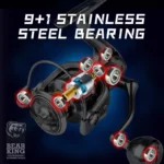 BEARKING Saltwater Reel: Lightweight 9+1 BB for Big Catches - Image 4