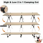 Ultralight Camping Folding Bed for Easy Outdoor Comfort - Image 5