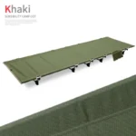 Nature Bell 185 cm Folding Cot: Comfort On-the-Go Adventure Bed - Image 3